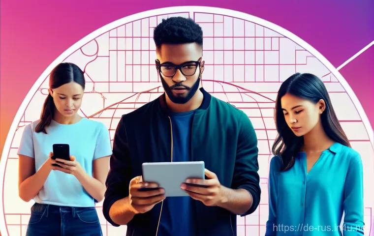 러시아어와 러시아 SNS - **Prompt 2: "Community & Content: Bridging Generations Online"**
    "A heartwarming scene set in a ...