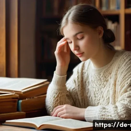 러시아어와 러시아 철학 - **Prompt: "The Enchantment of Cyrillic Discovery"**
    A young woman, aged 25-30, with a thoughtful...