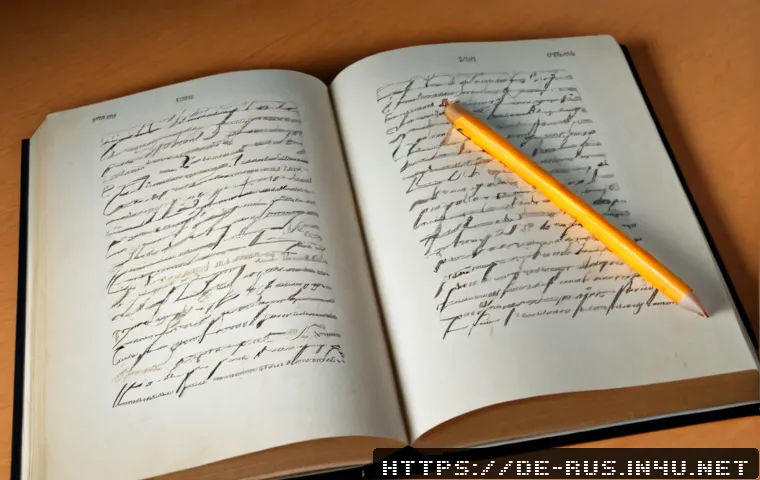 러시아어 알파벳 변화 - Photorealistic educational still life illustrating the evolution of a writing